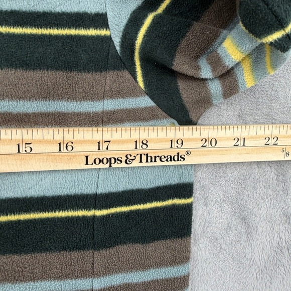 Vintage Patagonia Synchilla Fleece Jacket Full Zip Striped Womens size Medium - Picture 15 of 16